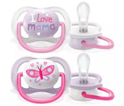 Philips Avent Chupete Ultra Air Mam/Butterfly Femenino 0-6 meses 2 unidades