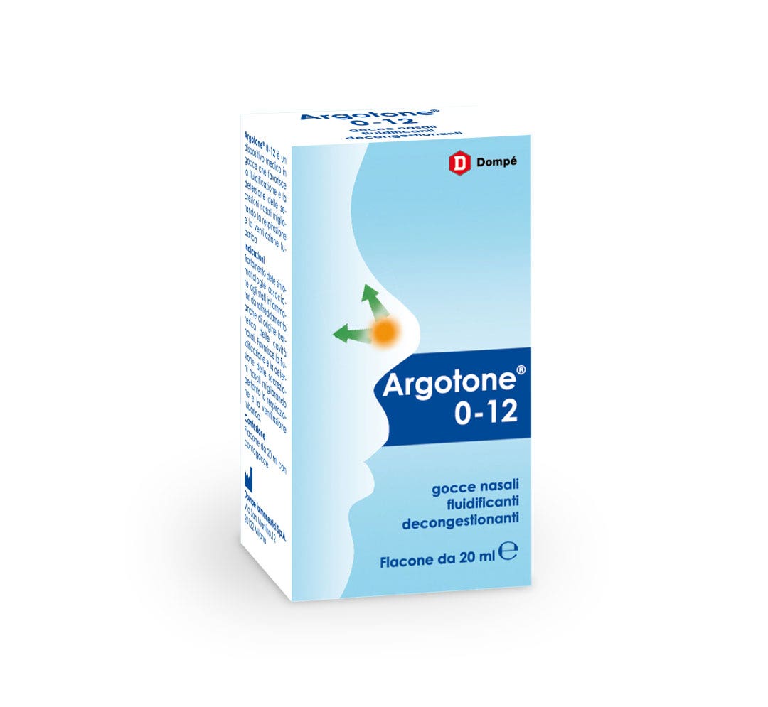 Argotone 0-12 Gotas nasales descongestionantes 20 ml Niños