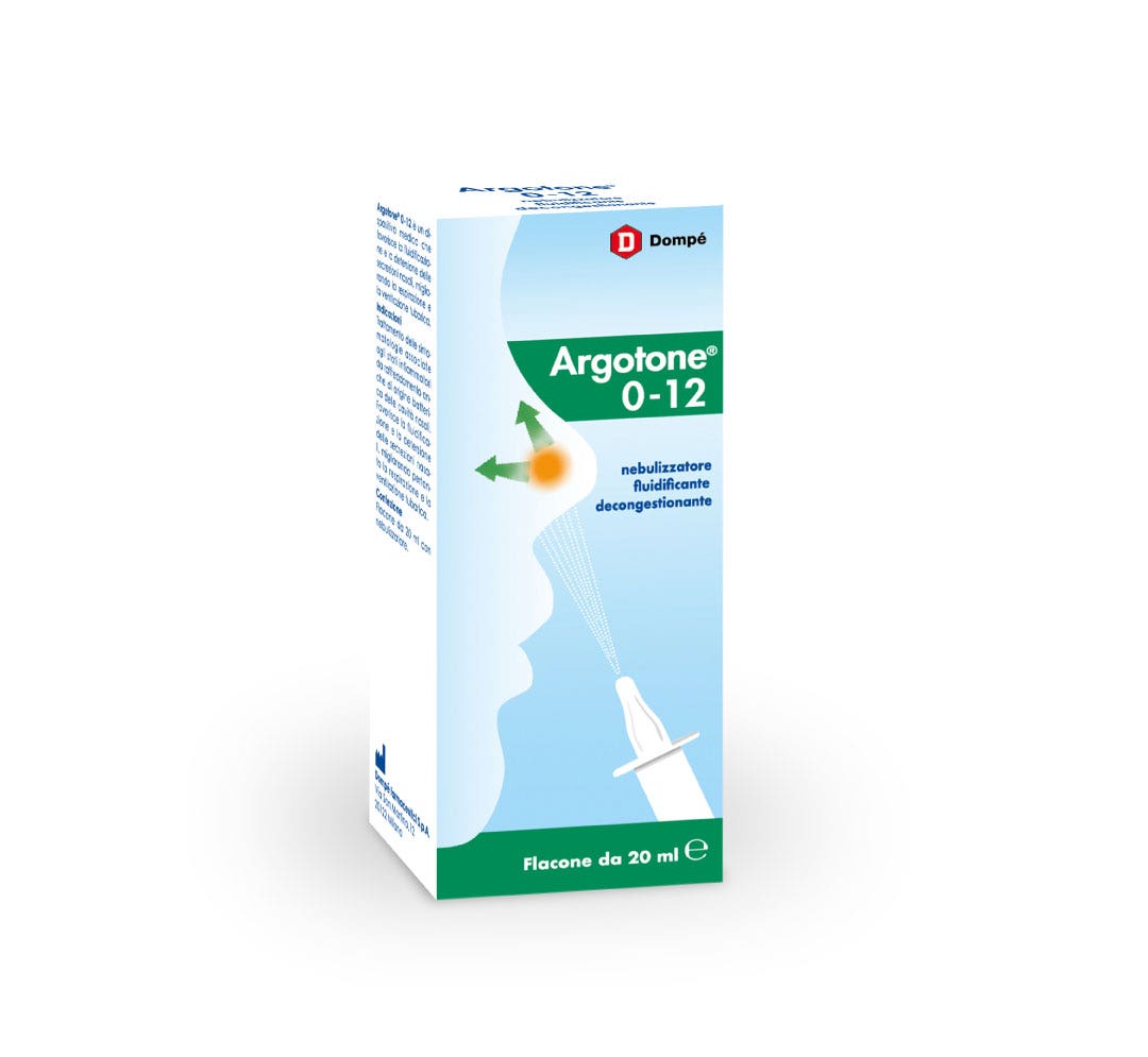 Argotone 0-12 Spray nasal descongestionante 20 ml Nebulizador