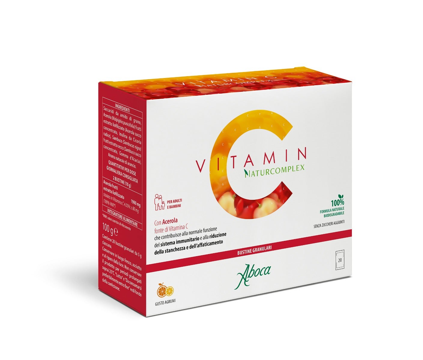 Aboca Vitamina C Naturalcomplex 20 Sobres-1
