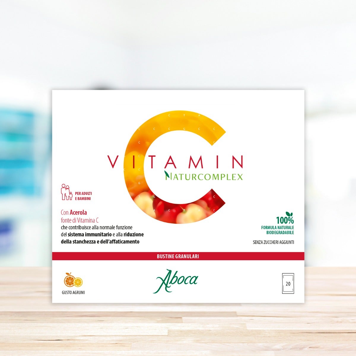 Aboca Vitamina C Naturalcomplex 20 Sobres-2