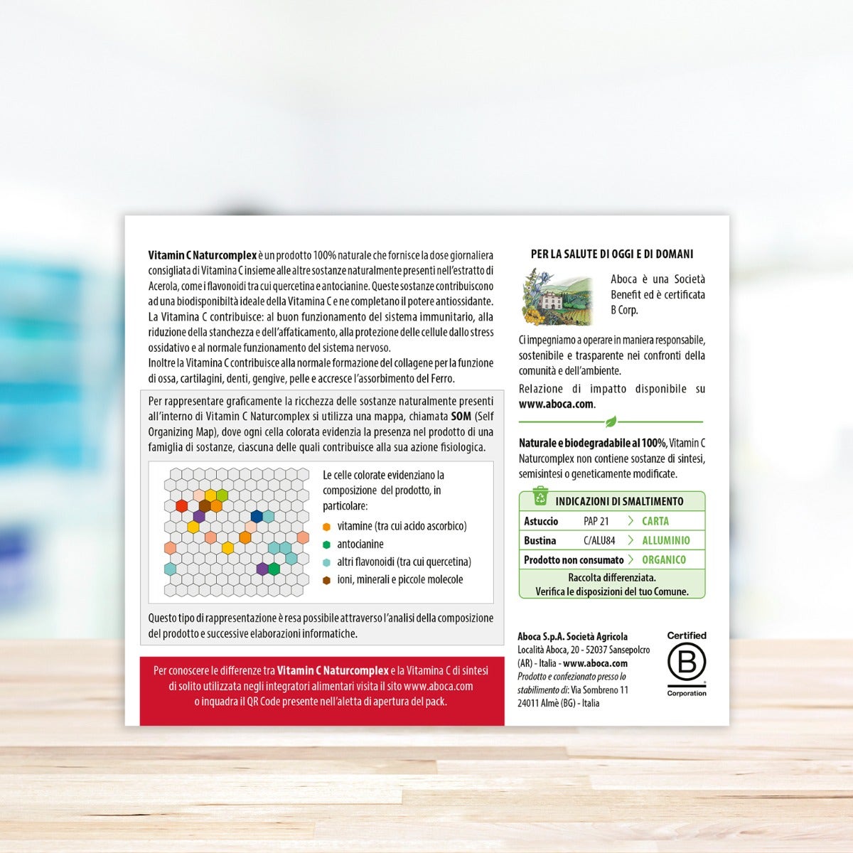 Aboca Vitamina C Naturalcomplex 20 Sobres-3