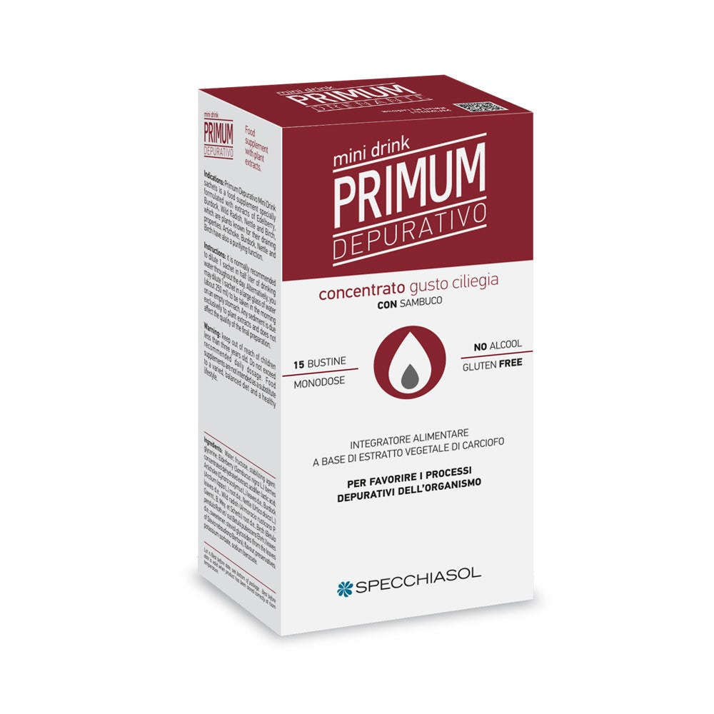 Primum Depurativo Sabor a Cereza Minidrink 15 sobres