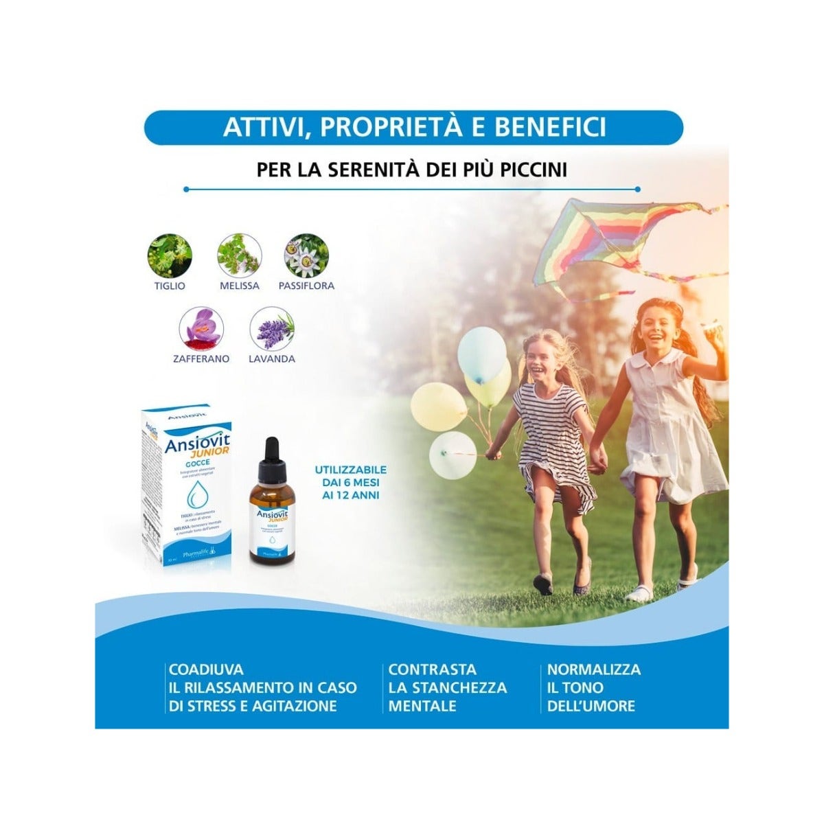 Ansiovit Junior Gocce 30ml