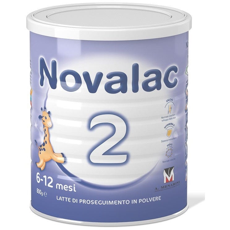 Novalac 2 Leche en polvo 6-12 meses 800 g