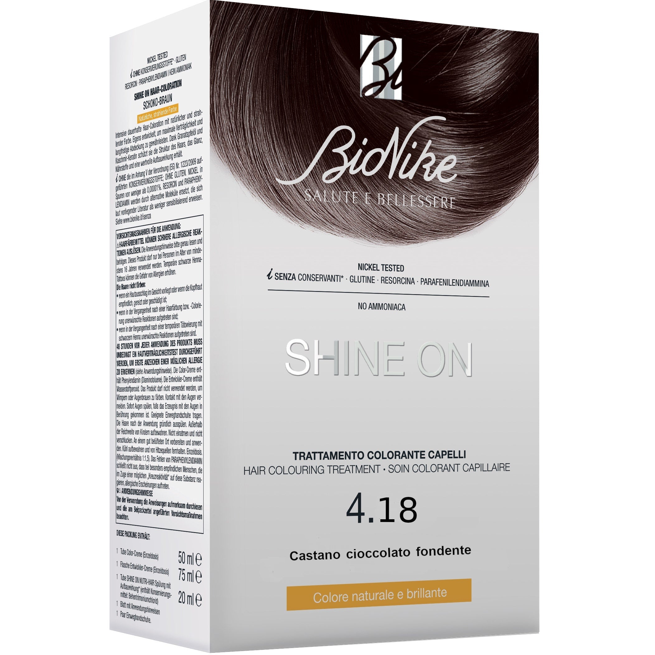 Bionike Shine On Castaño Chocolate Negro 4,18
