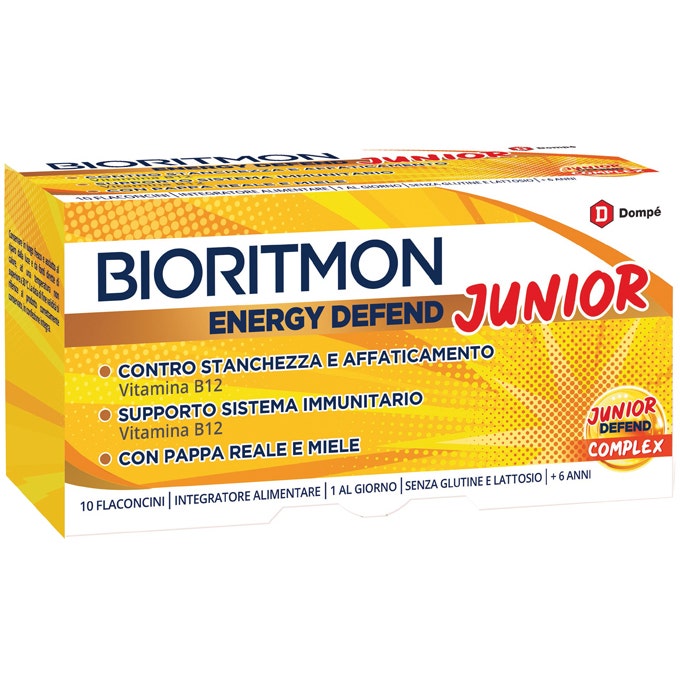 Bioritmon Energy Defend Junior 10 viales de 10 ml