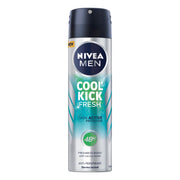 Nivea Men Cool Kick Fresh Deodorante Spray Antitraspirante Per 48h Di Freschezza 150ml