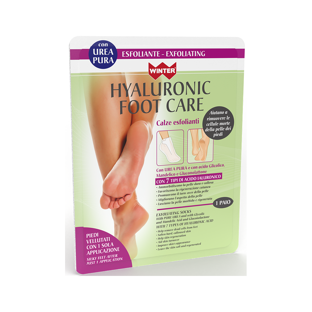 Winter Calze Esfolianti Hyaluronic Foot Care 1 Paio