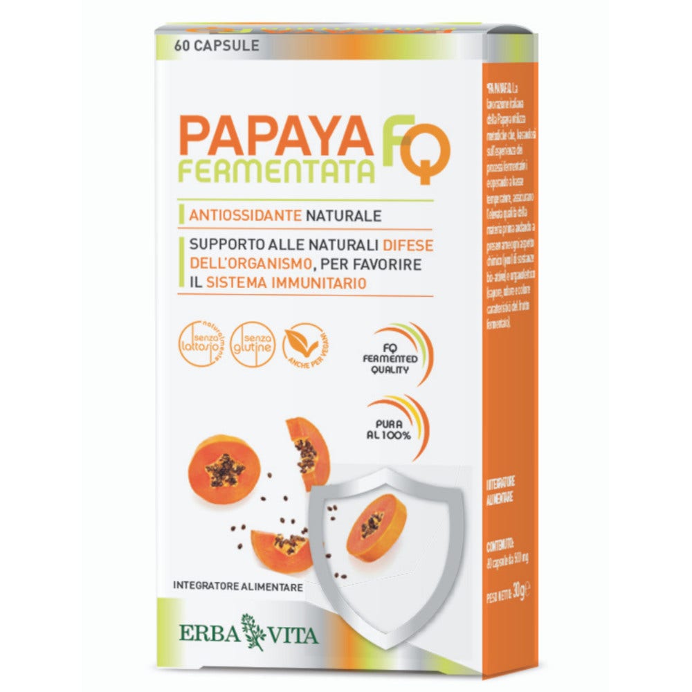 Erba Vita Papaya Fermentata FQ 60 Capsule