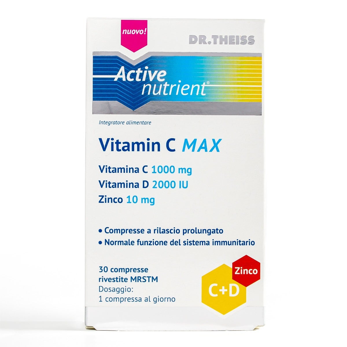 Dr. Theiss Active Nutrient Vitamina C Max 30 comprimidos