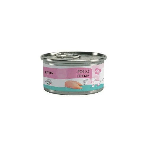 Marpet Chef Pollo Comida húmeda para gatitos Lata de 80 g