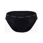Lovable Period Panties Slip Ciclo In Cotone Lavabile Flusso Medio Taglia Piccola Colore Nero