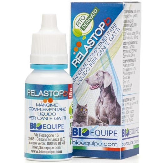 Relastop B Mangime Complementare Per Ipereccitazione Cani/Gatti 15ml