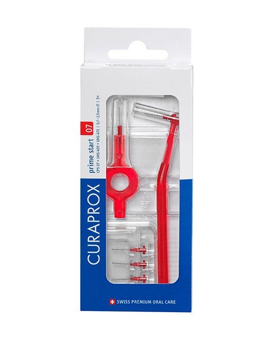 Curaprox CPS 07 Prime Start 5 Scovolini+ 1 Maniglia UHS 409 + 1 Maniglia UHS 470