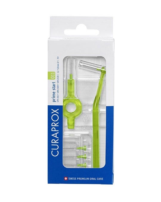 Curaprox CPS 011 Prime Start 5 Scovolini+ 1 Maniglia UHS 409 + 1 Maniglia UHS 470