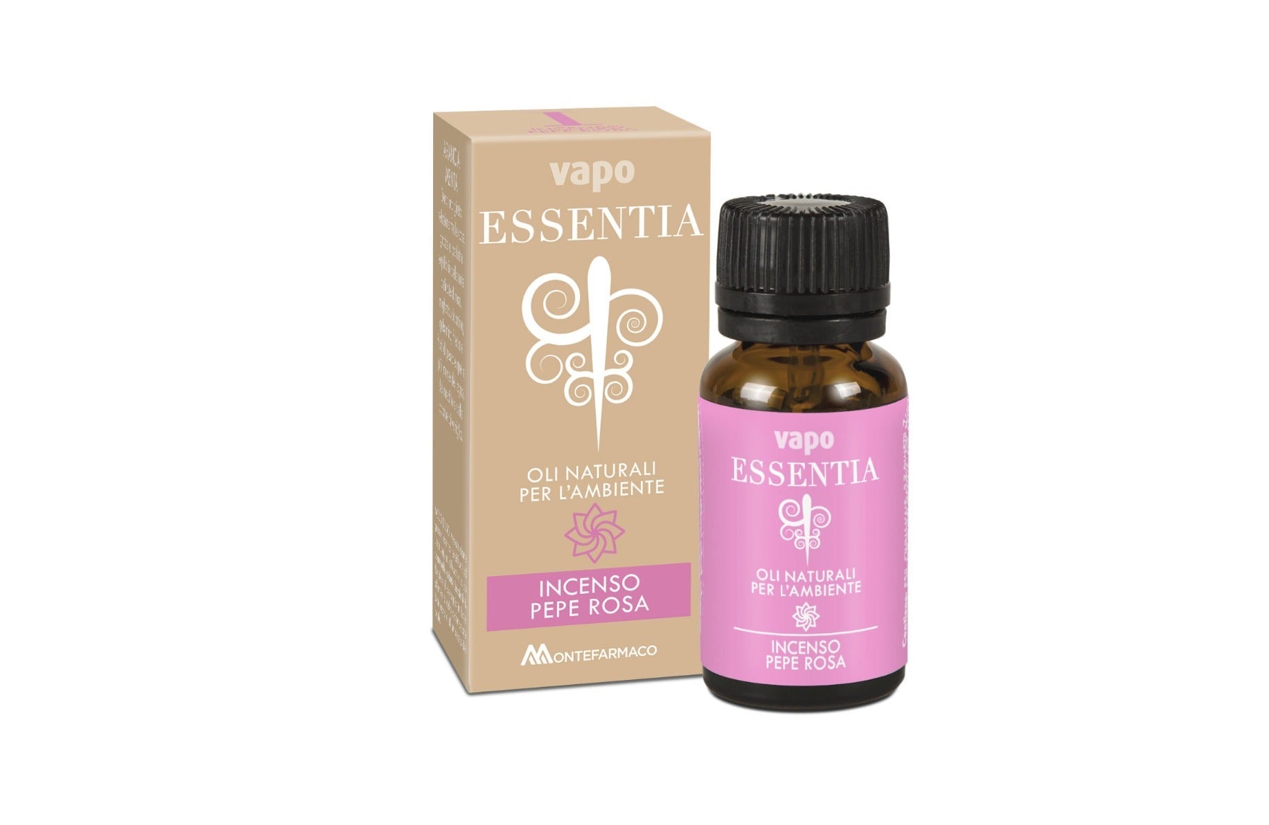 Vapo Essentia Incienso y Pimienta Rosa Aceite Esencial 10 ml