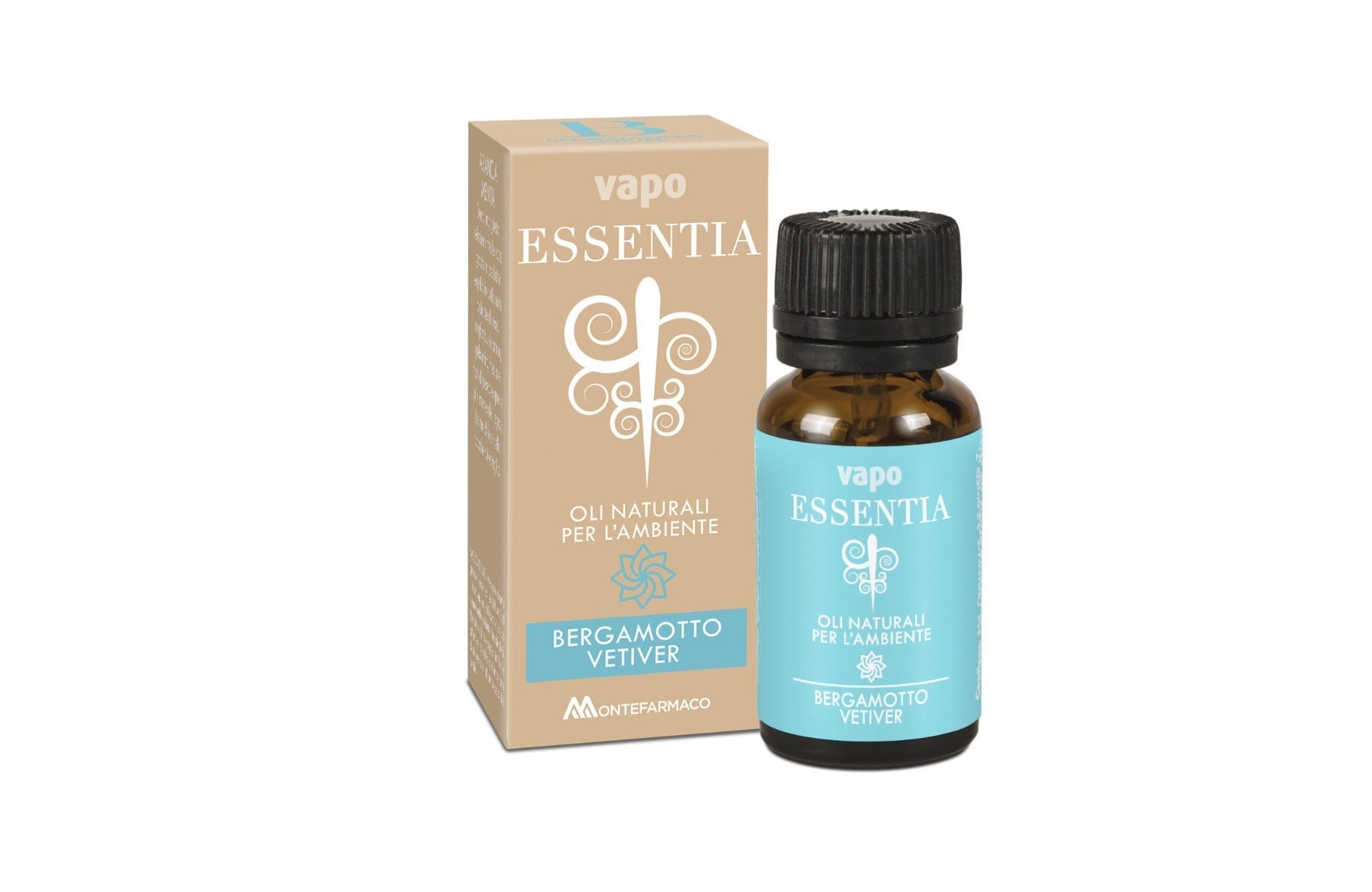 Vapo Essentia Bergamota y vetiver Aceite esencial 10 ml
