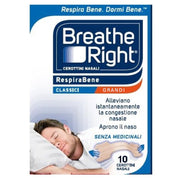 Breath Right Clásicos Grandes 10 unidades