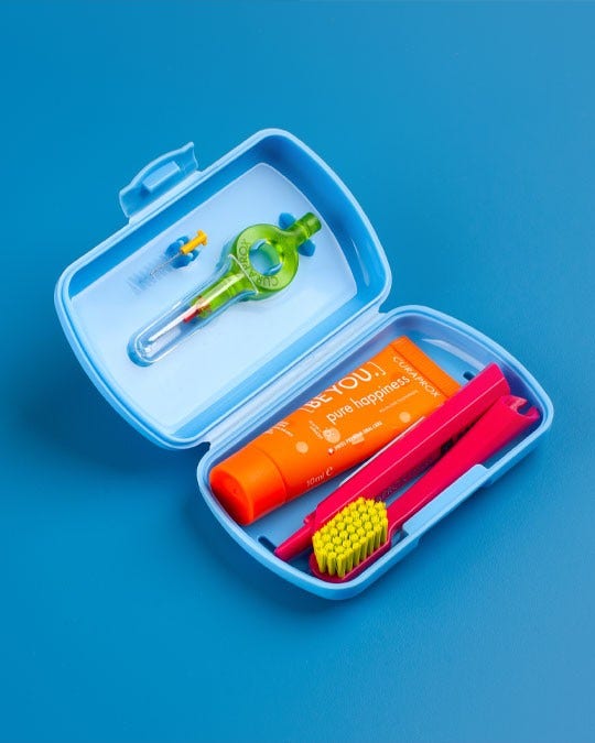Curaprox Travel Set Blue