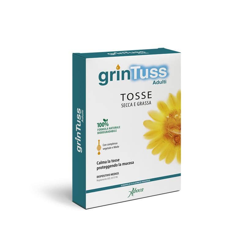 Aboca Grintuss Jarabe Adultos Tos Seca/Grasa 12 Viales de 13,6g-2