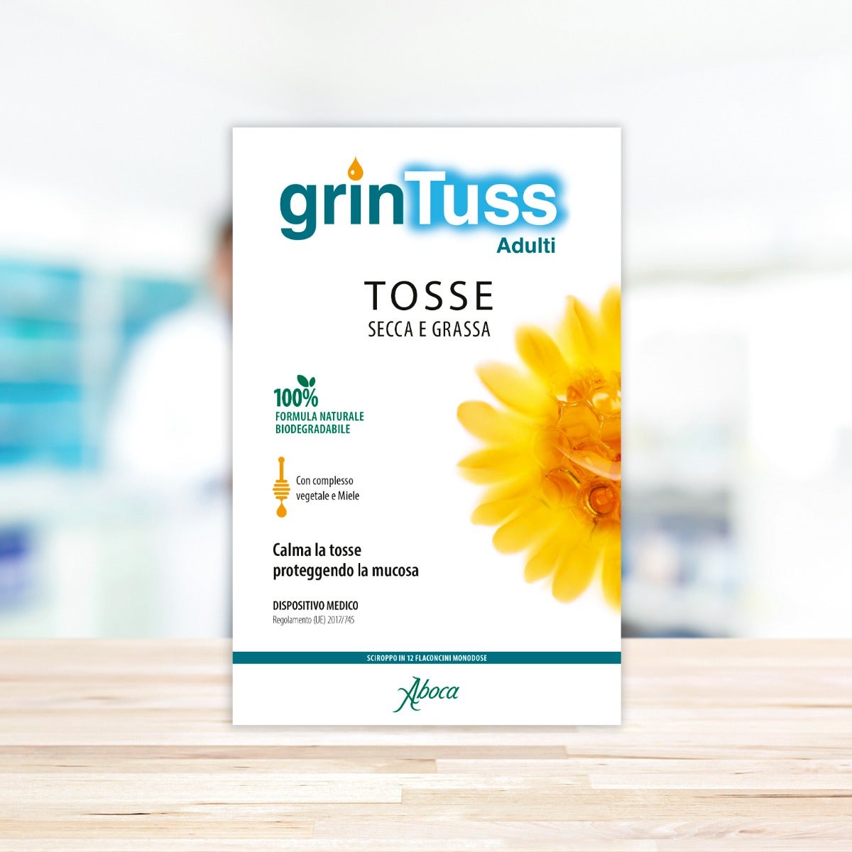 Aboca Grintuss Jarabe Adultos Tos Seca/Grasa 12 Viales de 13,6g-3