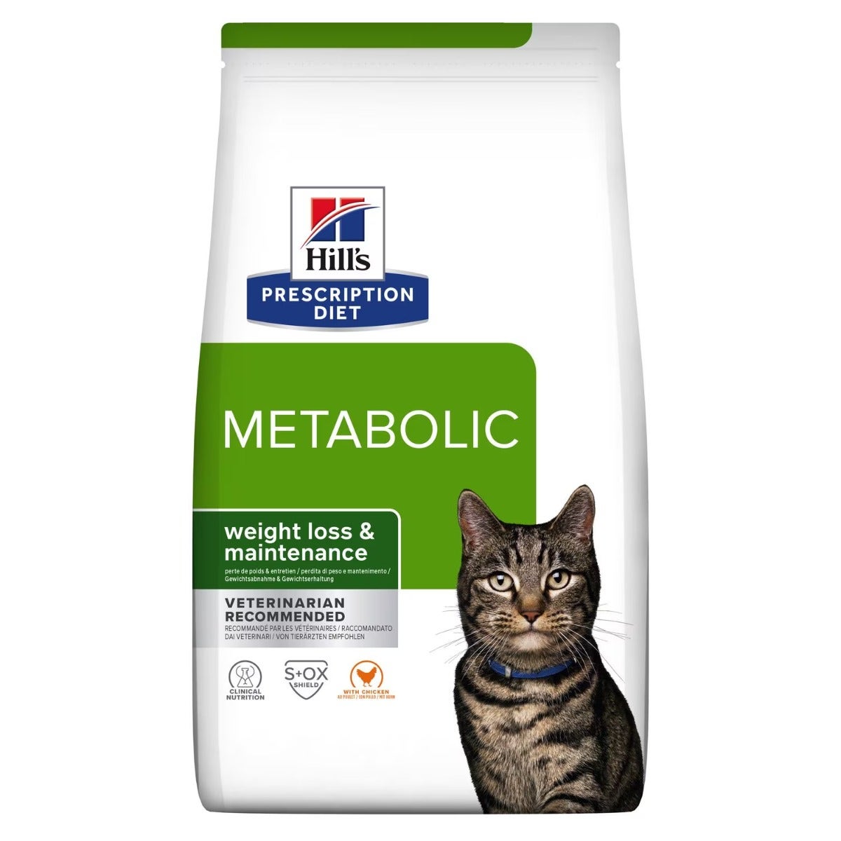 Hill's Prescription Diet Metabolic Cibo Secco Gatti Adulti Sacco 8kg