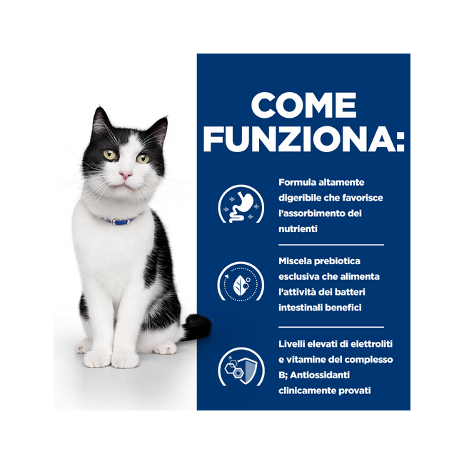 Hill's Prescription Diet I/D Digestive Care Pienso para gatos con pollo, bolsa de 1,5 kg