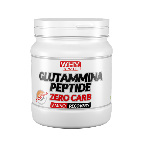 Whysport Glutammina Peptide Zero Carb Pesca 330g