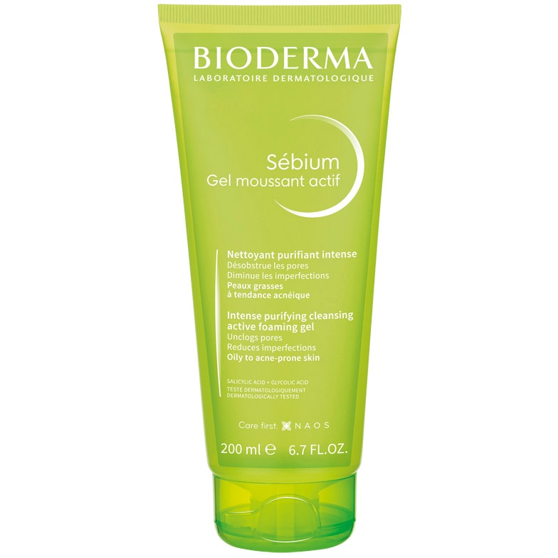 Bioderma Sebium Moussant Actif Gel Limpiador para Piel Grasa 200 ml
