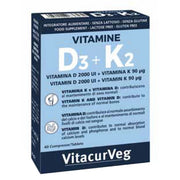 Vitaminas D3+K2 60 comprimidos
