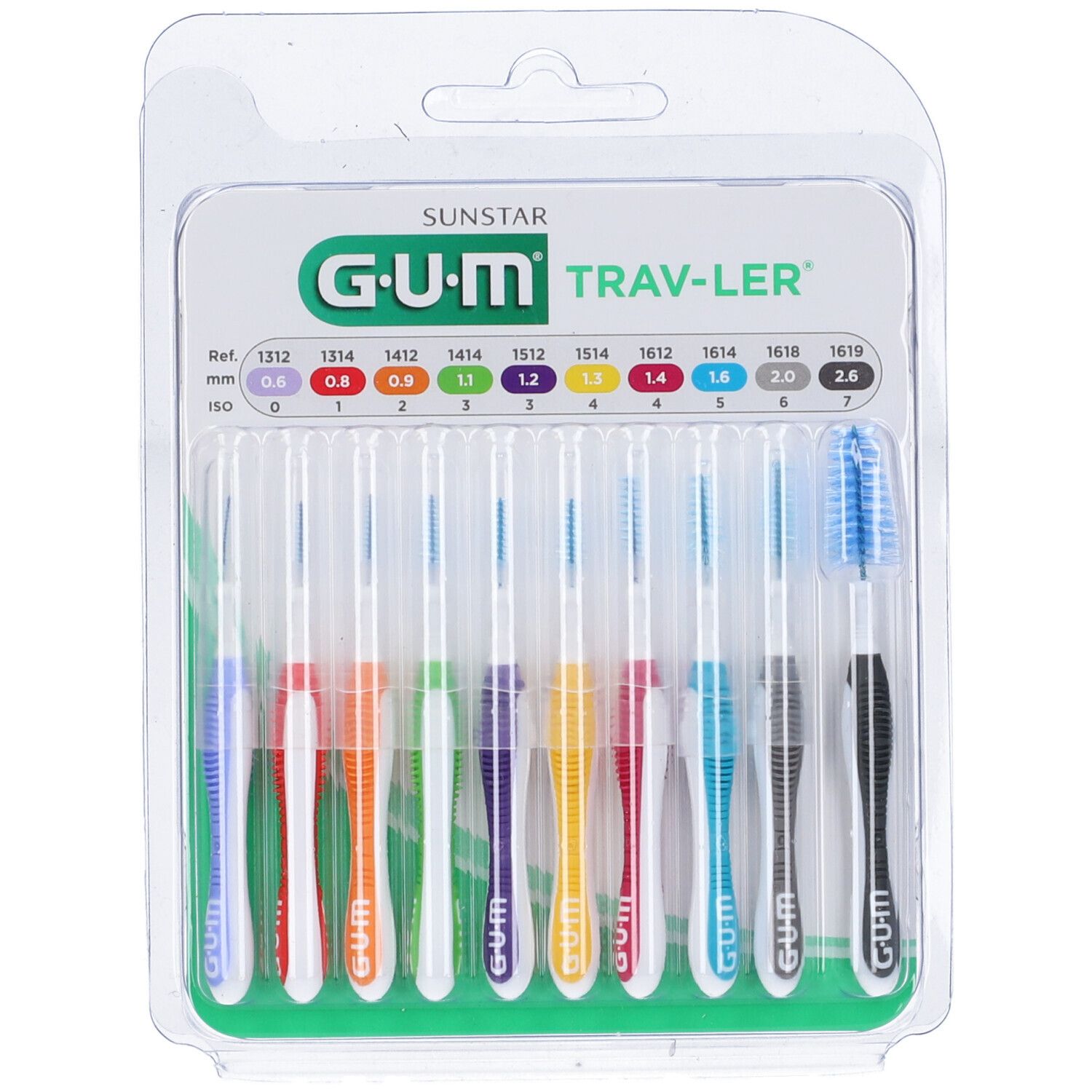 Gum Trav-Ler Hilos dentales 10 unidades