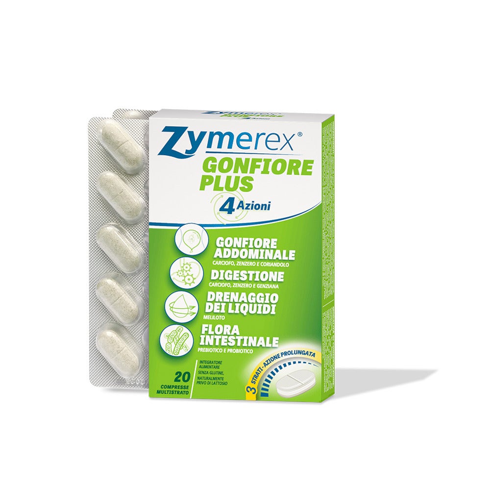 Zymerex Hinchazón Plus 20 Comprimidos-3