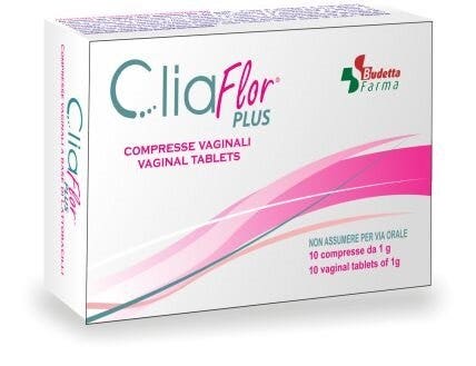 Cliaflor Plus 10 Compresas Vaginales