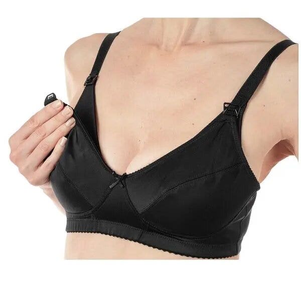 Chicco Mammy Sujetador de lactancia de microfibra negro 3C