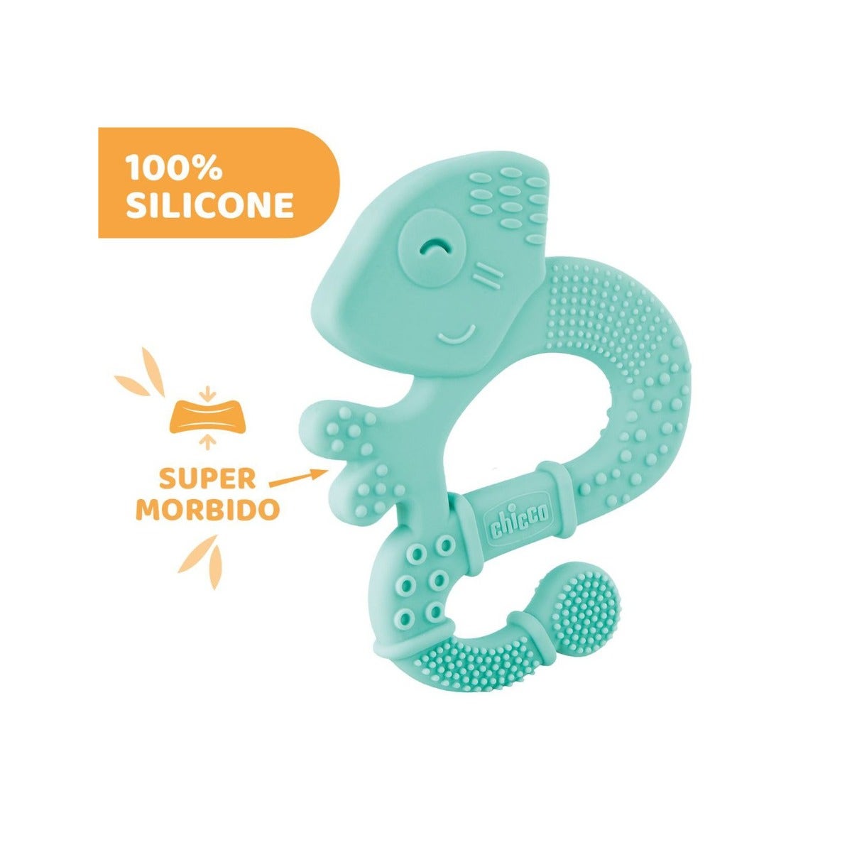 Chicco Massaggiagengive Soft Iguana Maschio Setole Morbide