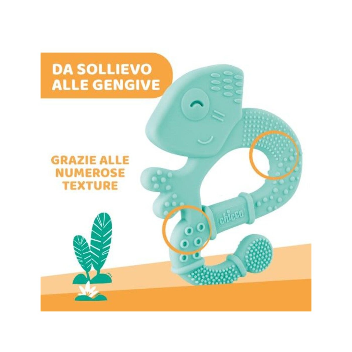 Chicco Massaggiagengive Soft Iguana Femmina Setole Morbide