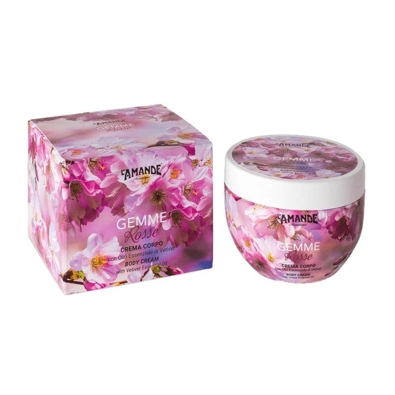 L'Amande Aromatique Crema Corpo Gemme Rosse 300ml