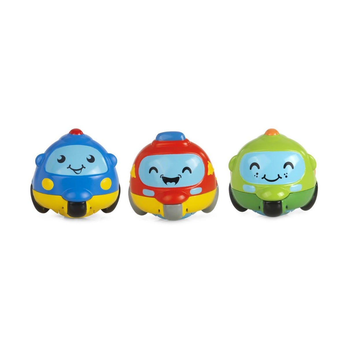 Chicco Turbo Ball City Patrol Gioco 3 Mini Veicoli Per Bambini 1-4 Anni
