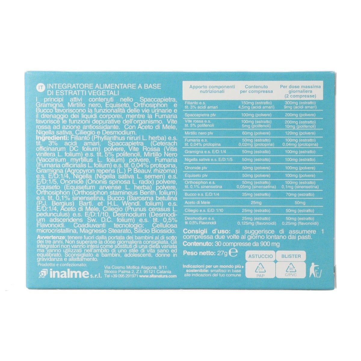 Calcocyst 30 Compresse