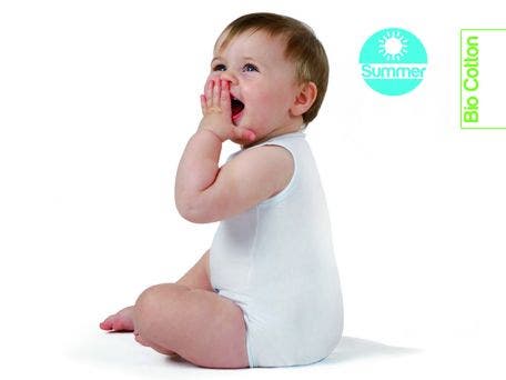 J Bimbi Body Bio Cotton Summer Bianco 0/36 Mesi