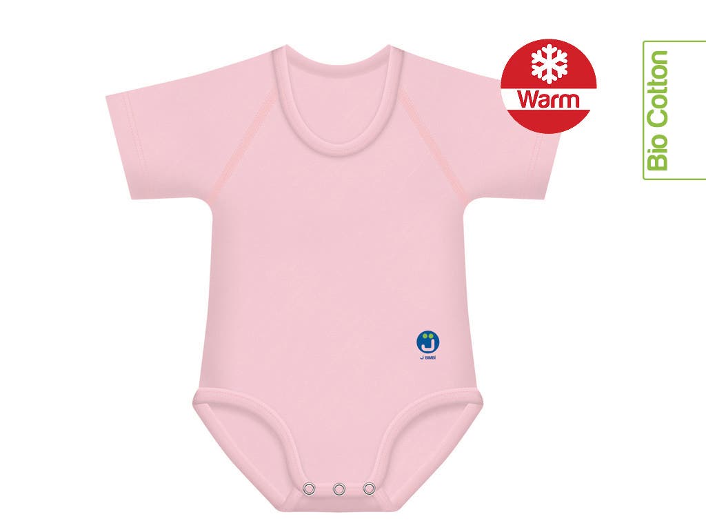 J Bimbi Body Bio Invernale Cotone Warm Colore Rosa 0-36 Mesi