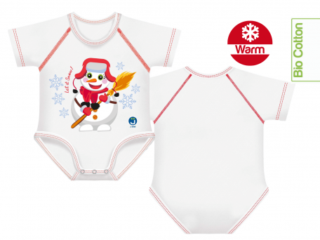 J Bimbi Body Bio Invernal Algodón Warm Muñeco de Nieve 0-36 Meses