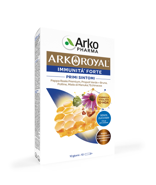 Arkopharma Arkoroyal Inmunidad Fuerte Sin Azúcar 10 Viales de 15 ml