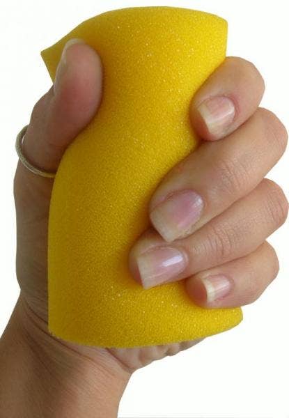 Cilindro Anti-Stress Giallo Scuro