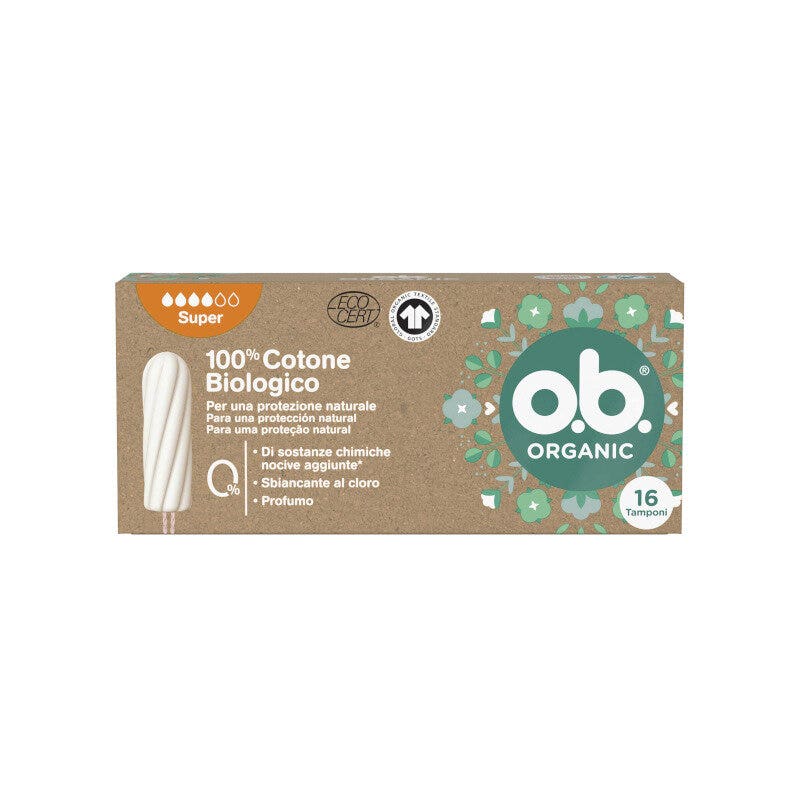 Ob Pro Comfort Organic Super 16 tampones