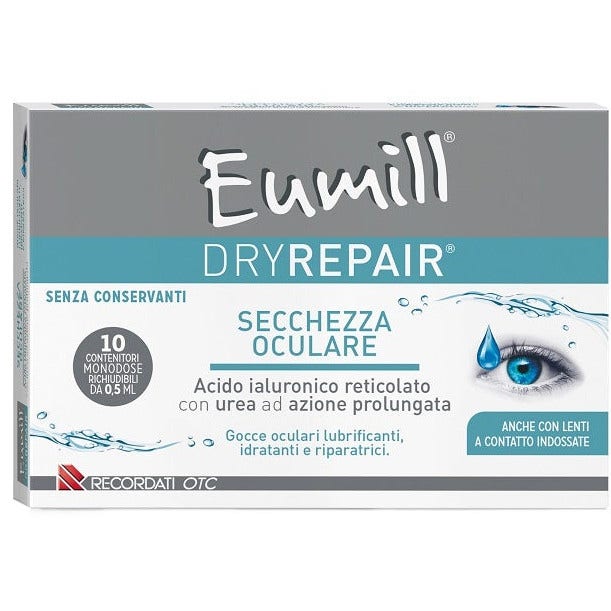 Eumill Dry Repair Gotas Oculares 10 Envases Monodosis