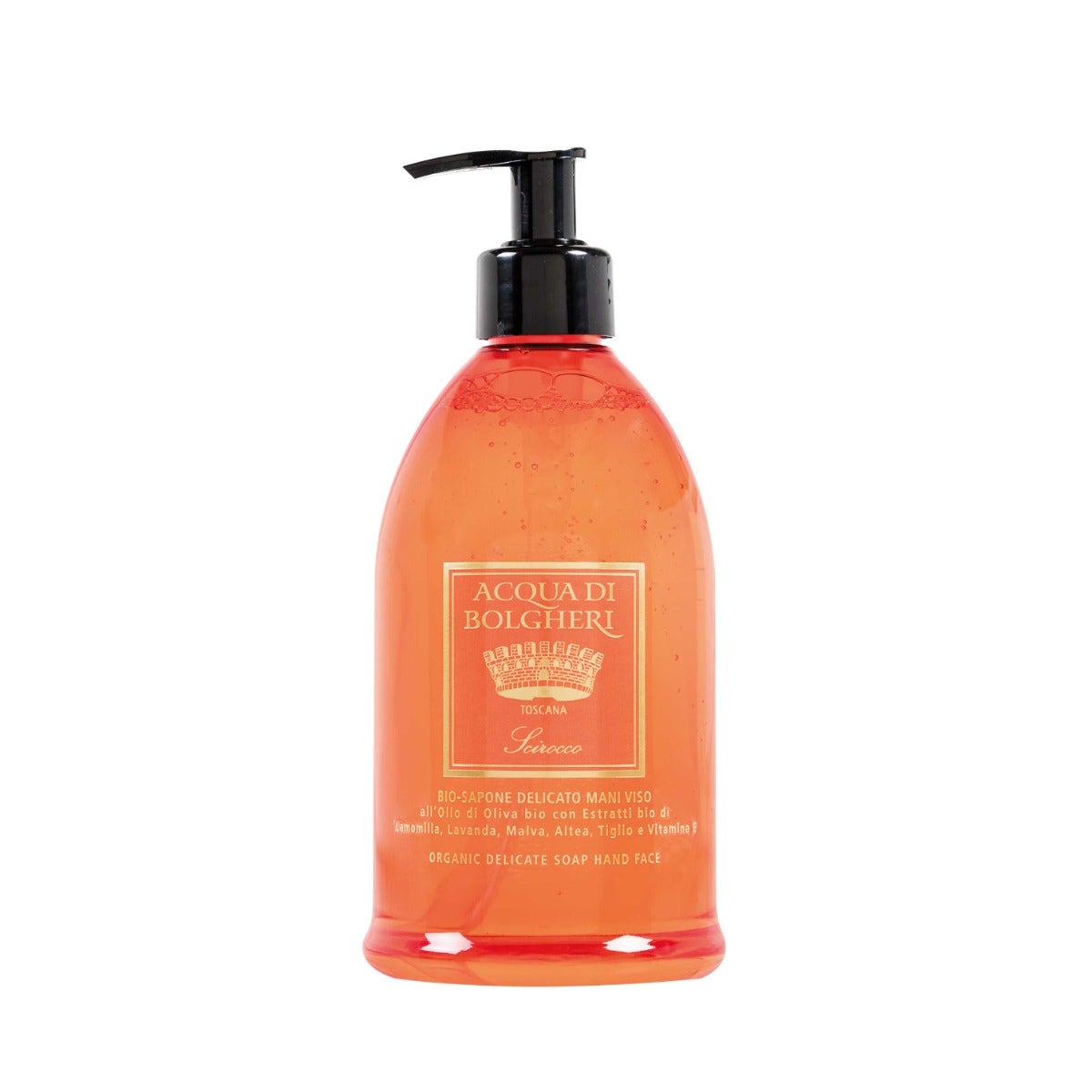 Acqua Di Bolgheri Jabón Delicado Bio para Manos/Rostro Scirocco 500 ml