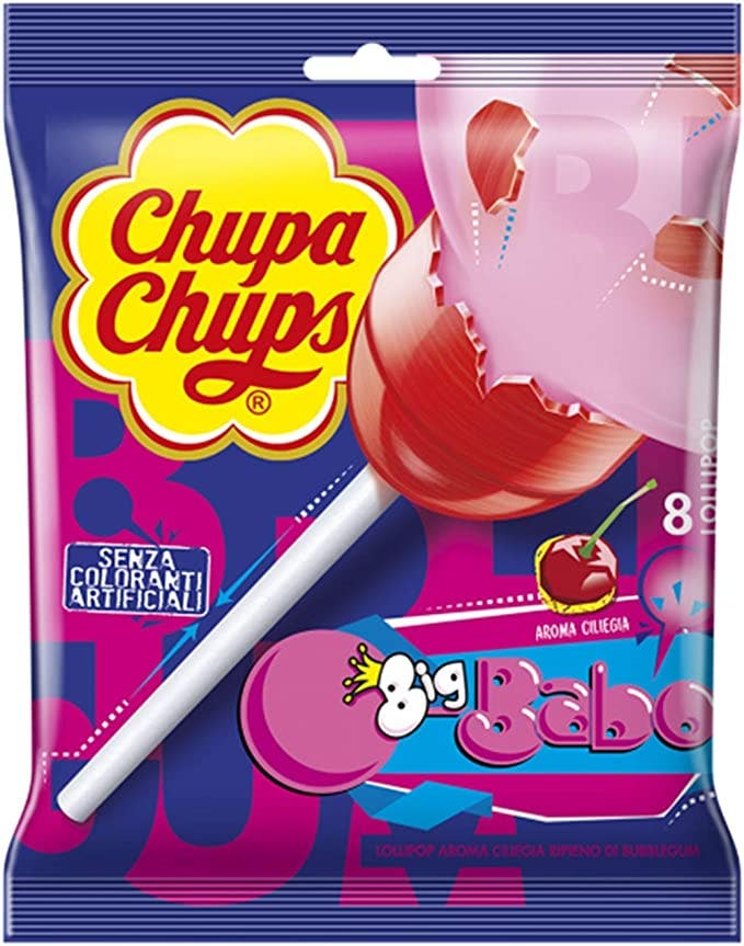 Chupa Chups Big Babol 8 piruletas