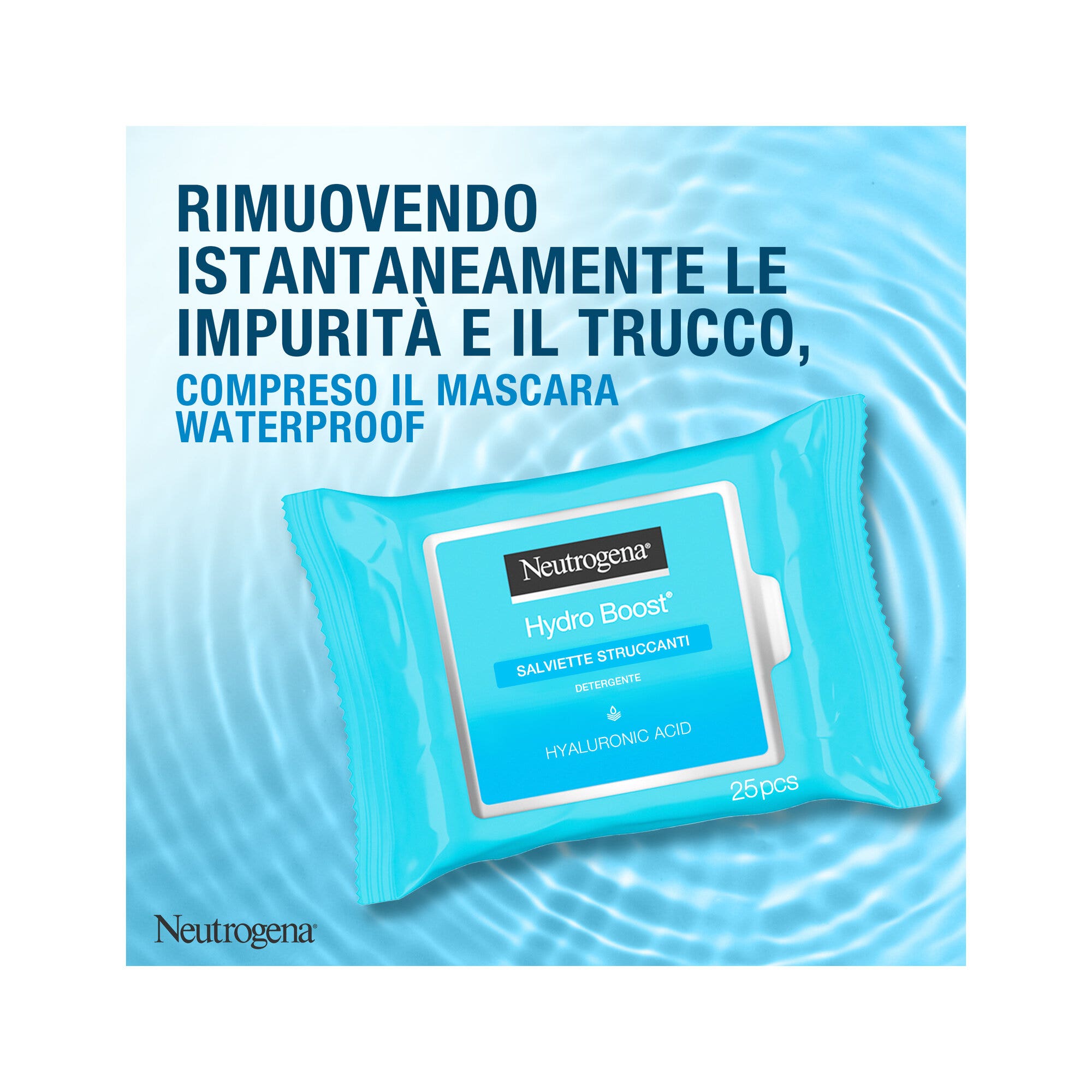 Neutrogena Hydra Boost Toallitas Limpiadoras 25 Piezas-3